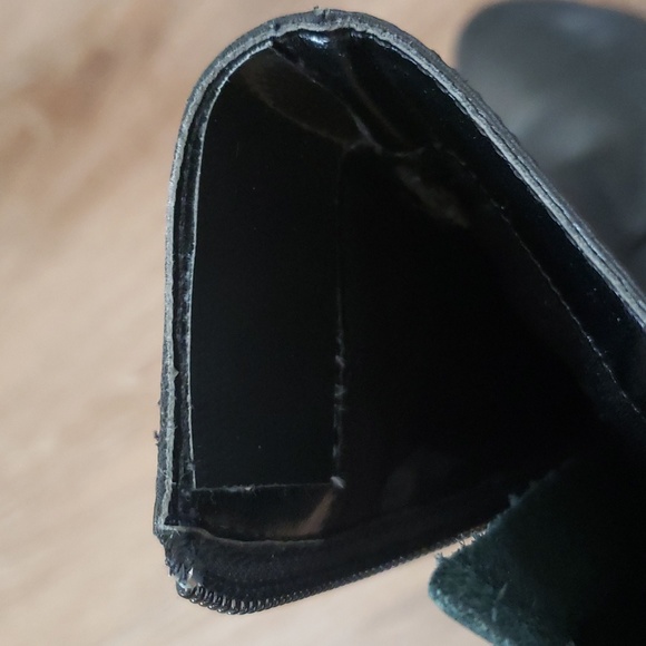 (7M) Worthington Classic Leather Heeled Booties Fancy Occasion Shopping Town - Picture 9 of 12